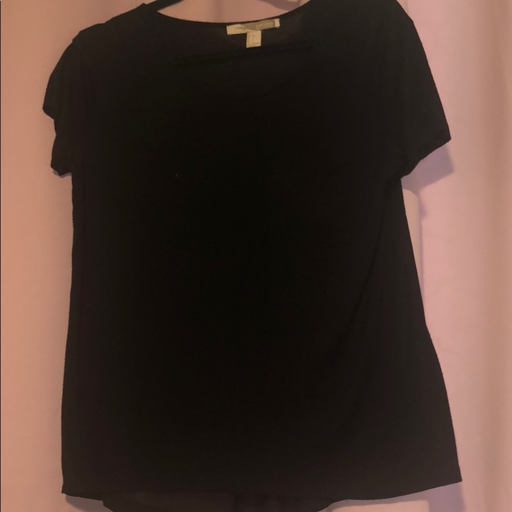 Black flowy Forever 21 Tee